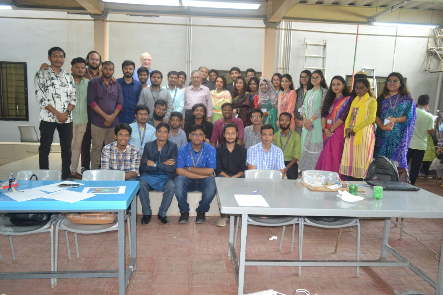 Project showcased by students of CSE - Notre Dame University Bangladesh